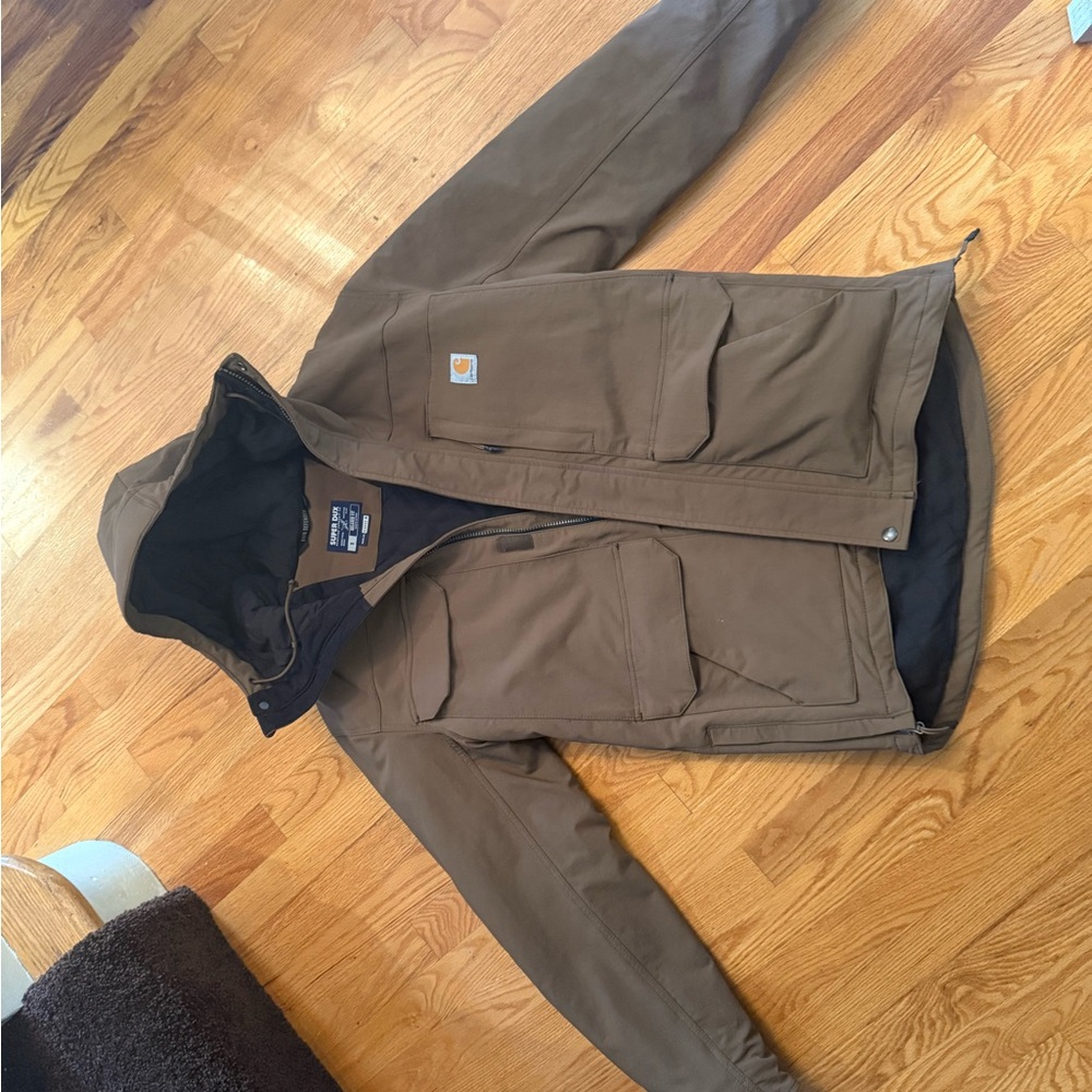 Brand new Carhartt Super Dux rain defender insulated coat